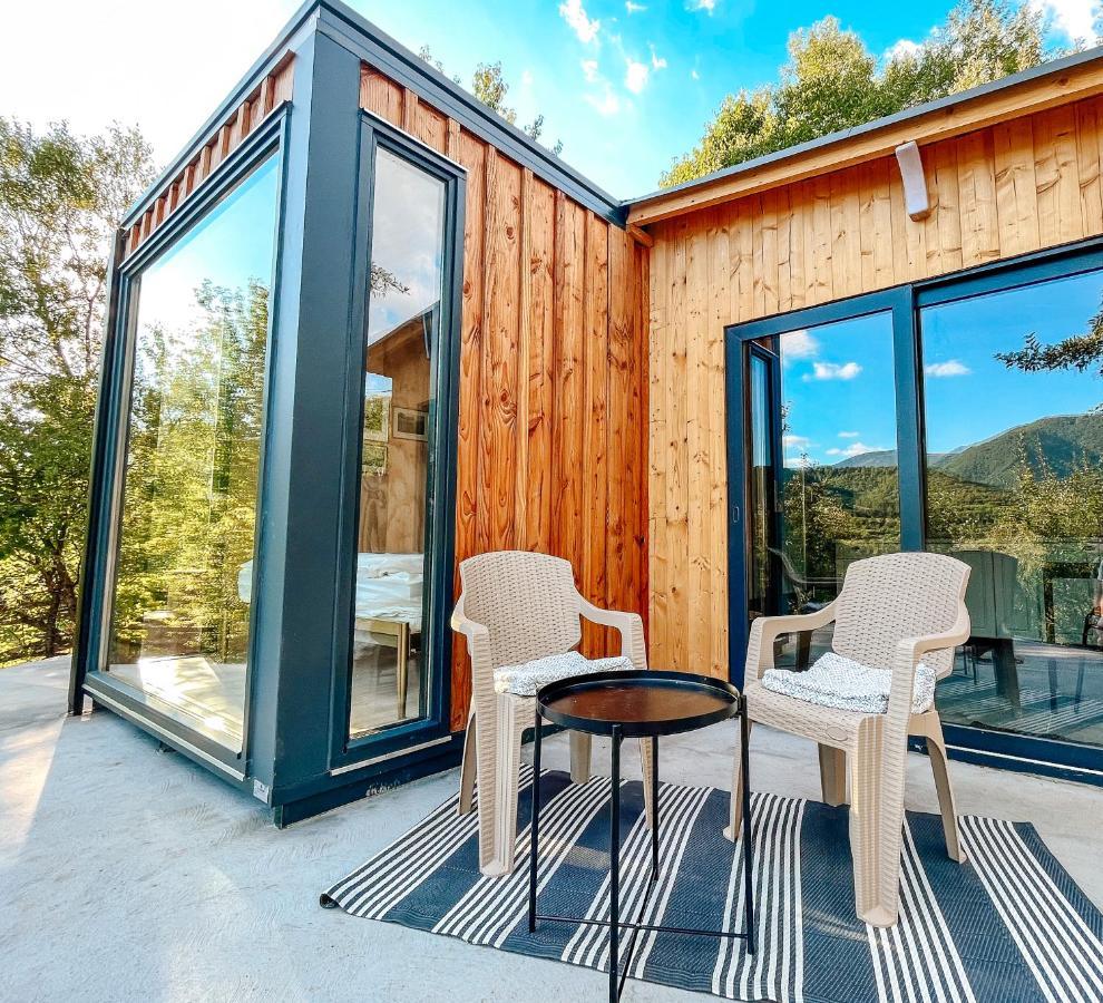 Bed and Breakfast Elysian Fields - The Island Tiny House Sadu Exterior foto